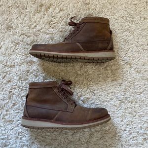 Men Leather Clark’s Boots